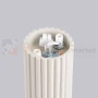 Plafon lampa sufitowa Halo szklana kula design G9 IP44 beżowy perfektmarket (1).webp