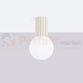 Plafon lampa sufitowa Halo szklana kula design G9 IP44 beżowy perfektmarket (6).webp