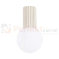 Plafon lampa sufitowa Halo szklana kula design G9 IP44 beżowy perfektmarket (7).webp