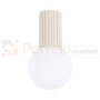 Plafon lampa sufitowa Halo szklana kula design G9 IP44 beżowy perfektmarket (7).webp