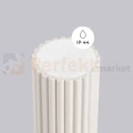 Plafon lampa sufitowa Halo szklana kula design G9 IP44 beżowy perfektmarket.webp