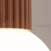 Plafon lampa sufitowa Halo szklana kula design G9 IP44 mocca perfektmarket (3).webp