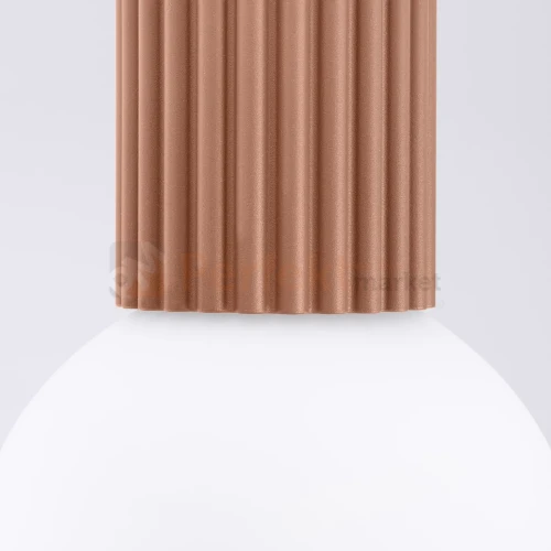 Plafon lampa sufitowa Halo szklana kula design G9 IP44 mocca perfektmarket (5).webp