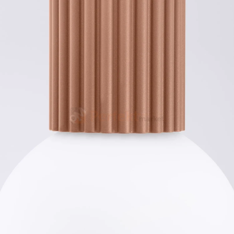 Plafon lampa sufitowa Halo szklana kula design G9 IP44 mocca perfektmarket (5).webp