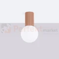 Plafon lampa sufitowa Halo szklana kula design G9 IP44 mocca perfektmarket (6).webp