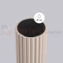 Plafon lampa sufitowa Halo szklana kula design G9 IP44 taupe perfektmarket.webp