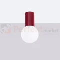 Plafon lampa sufitowa Halo szklana kula design G9 IP44 burgund perfektmarket (6).webp