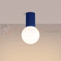 Plafon lampa sufitowa Halo szklana kula design G9 IP44 ultramaryna perfektmarket (2).webp
