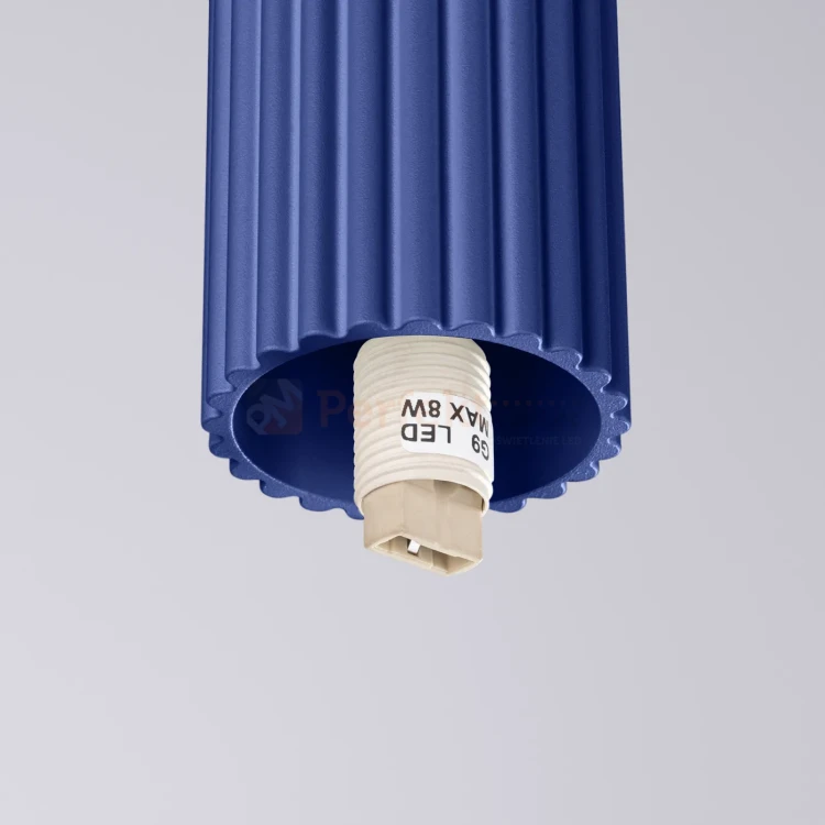 Plafon lampa sufitowa Halo szklana kula design G9 IP44 ultramaryna perfektmarket (4).webp