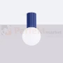 Plafon lampa sufitowa Halo szklana kula design G9 IP44 ultramaryna perfektmarket (5).webp