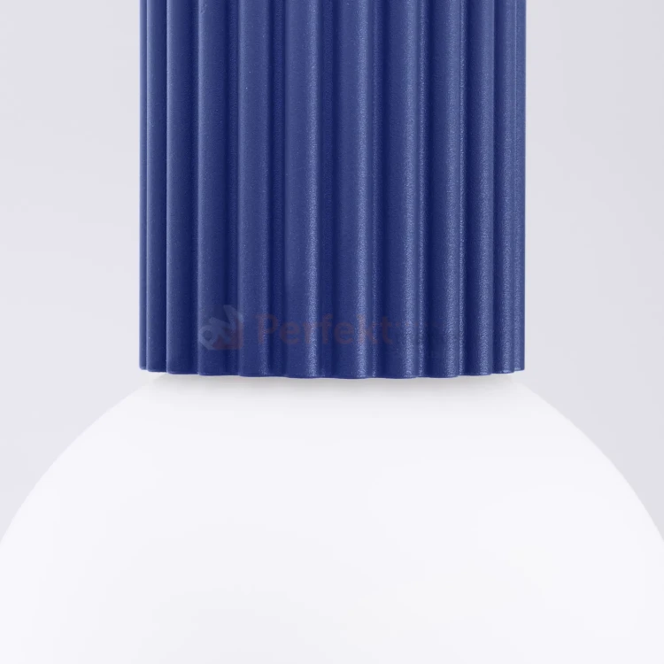 Plafon lampa sufitowa Halo szklana kula design G9 IP44 ultramaryna perfektmarket (6).webp