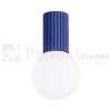Plafon lampa sufitowa Halo szklana kula design G9 IP44 ultramaryna perfektmarket (7).webp