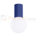 Plafon lampa sufitowa Halo szklana kula design G9 IP44 ultramaryna perfektmarket (7).webp