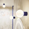 Plafon lampa sufitowa Halo szklana kula design G9 IP44 ultramaryna perfektmarket (11).webp