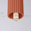 Plafon lampa sufitowa Halo szklana kula design G9 IP44 ochra czerwona perfektmarket (7).webp