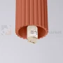 Plafon lampa sufitowa Halo szklana kula design G9 IP44 ochra czerwona perfektmarket (7).webp
