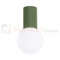 Plafon lampa sufitowa Halo szklana kula design G9 IP44 zielony oliwkowy perfektmarket (7).webp