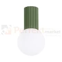 Plafon lampa sufitowa Halo szklana kula design G9 IP44 zielony oliwkowy perfektmarket (7).webp
