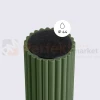 Plafon lampa sufitowa Halo szklana kula design G9 IP44 zielony oliwkowy perfektmarket.webp