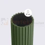 Plafon lampa sufitowa Halo szklana kula design G9 IP44 zielony oliwkowy perfektmarket.webp