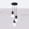 Lampa wisząca Halo 3P szklane kule design 3xG9 IP20 czarna perfektmarket (6).webp