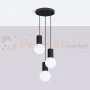 Lampa wisząca Halo 3P szklane kule design 3xG9 IP20 czarna perfektmarket (6).webp