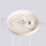 Lampa wisząca Halo 3P szklane kule design 3xG9 IP20 beżowa perfektmarket (2).webp