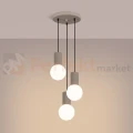 Lampa wisząca Halo 3P szklane kule design 3xG9 IP20 taupe perfektmarket (8).webp
