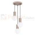 Lampa wisząca Halo 3P szklane kule design 3xG9 IP20 taupe perfektmarket (2).webp