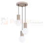Lampa wisząca Halo 3P szklane kule design 3xG9 IP20 taupe perfektmarket (2).webp