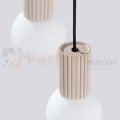 Lampa wisząca Halo 3P szklane kule design 3xG9 IP20 taupe perfektmarket (3).webp