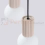 Lampa wisząca Halo 3P szklane kule design 3xG9 IP20 taupe perfektmarket (3).webp