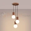 Lampa wisząca Halo 3P szklane kule design 3xG9 IP20 mocca perfektmarket (7).webp