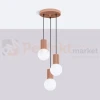 Lampa wisząca Halo 3P szklane kule design 3xG9 IP20 mocca perfektmarket (6).webp