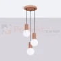 Lampa wisząca Halo 3P szklane kule design 3xG9 IP20 mocca perfektmarket (6).webp
