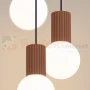 Lampa wisząca Halo 3P szklane kule design 3xG9 IP20 mocca perfektmarket (5).webp