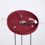 Lampa wisząca Halo 3P szklane kule design 3xG9 IP20 burgund perfektmarket (7).webp