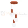 Lampa wisząca Halo 3P szklane kule design 3xG9 IP20 ochra czerwona perfektmarket (8).webp