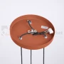 Lampa wisząca Halo 3P szklane kule design 3xG9 IP20 ochra czerwona perfektmarket (1).webp