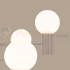 Lampa wisząca żyrandol Halo 6 szklane kule design 6xG9 IP20 taupe perfektmarket (8).webp