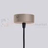 Lampa wisząca żyrandol Halo 6 szklane kule design 6xG9 IP20 taupe perfektmarket (6).webp