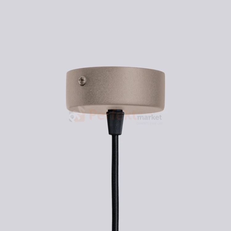 Lampa wisząca żyrandol Halo 6 szklane kule design 6xG9 IP20 taupe perfektmarket (6).webp