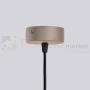 Lampa wisząca żyrandol Halo 6 szklane kule design 6xG9 IP20 taupe perfektmarket (6).webp