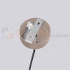 Lampa wisząca żyrandol Halo 6 szklane kule design 6xG9 IP20 taupe perfektmarket (4).webp