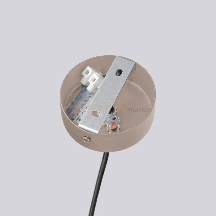 Lampa wisząca żyrandol Halo 6 szklane kule design 6xG9 IP20 taupe perfektmarket (4).webp
