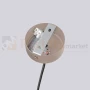 Lampa wisząca żyrandol Halo 6 szklane kule design 6xG9 IP20 taupe perfektmarket (4).webp