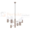 Lampa wisząca żyrandol Halo 6 szklane kule design 6xG9 IP20 taupe perfektmarket (2).webp