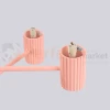 Lampa wisząca żyrandol Halo 6 szklane kule design 6xG9 IP20 brzoskwiniowy perfektmarket (4).webp