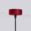 Lampa wisząca żyrandol Halo 6 szklane kule design 6xG9 IP20 burgund perfektmarket (7).webp