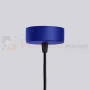 Lampa wisząca żyrandol Halo 6 szklane kule design 6xG9 IP20 ultramaryna perfektmarket (2).webp